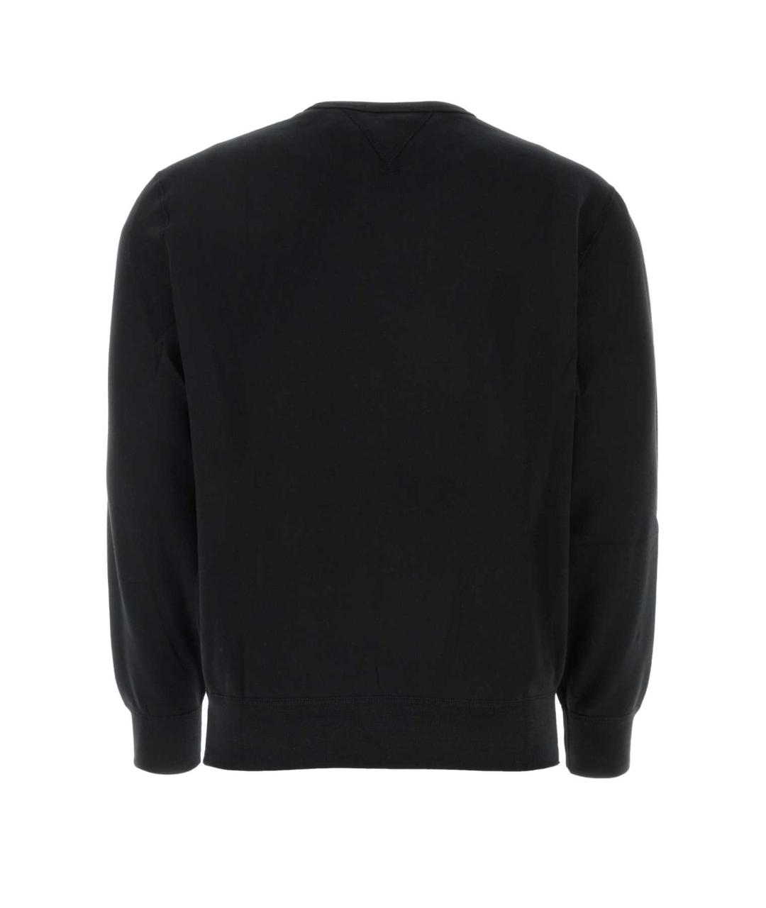 POLO RALPH LAUREN Черный хлопковый джемпер / свитер, фото 2