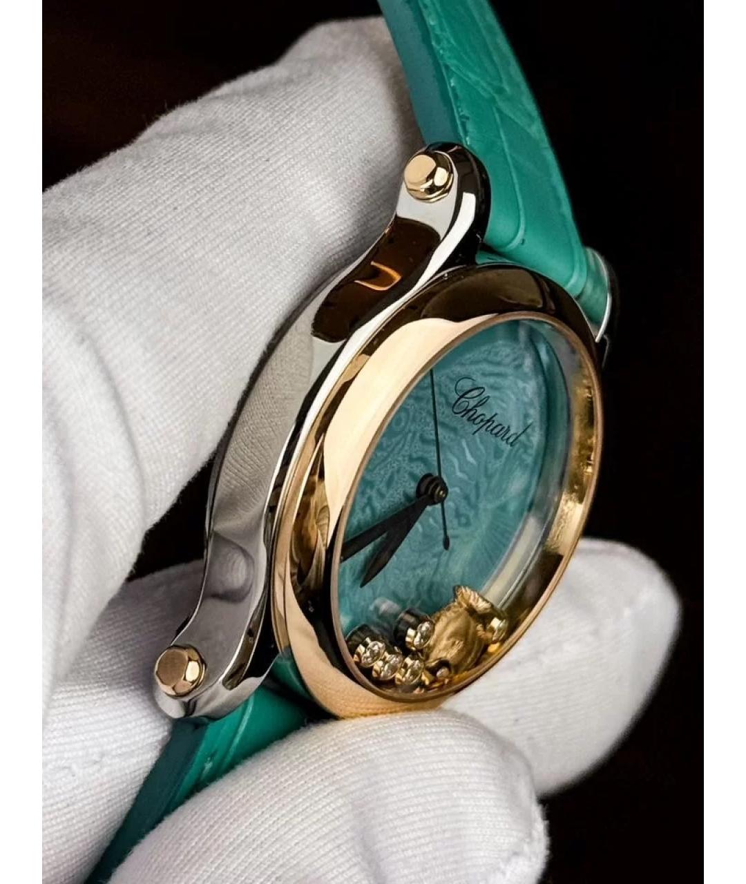 CHOPARD Бирюзовые часы, фото 3