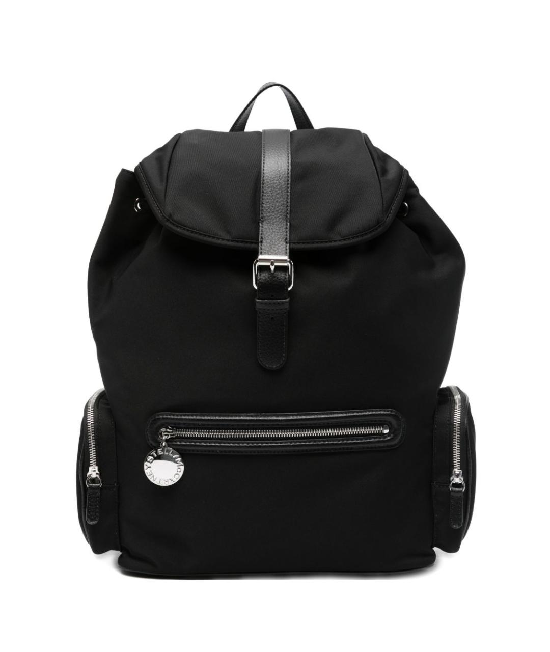 STELLA MCCARTNEY Черный синтетический рюкзак, фото 1