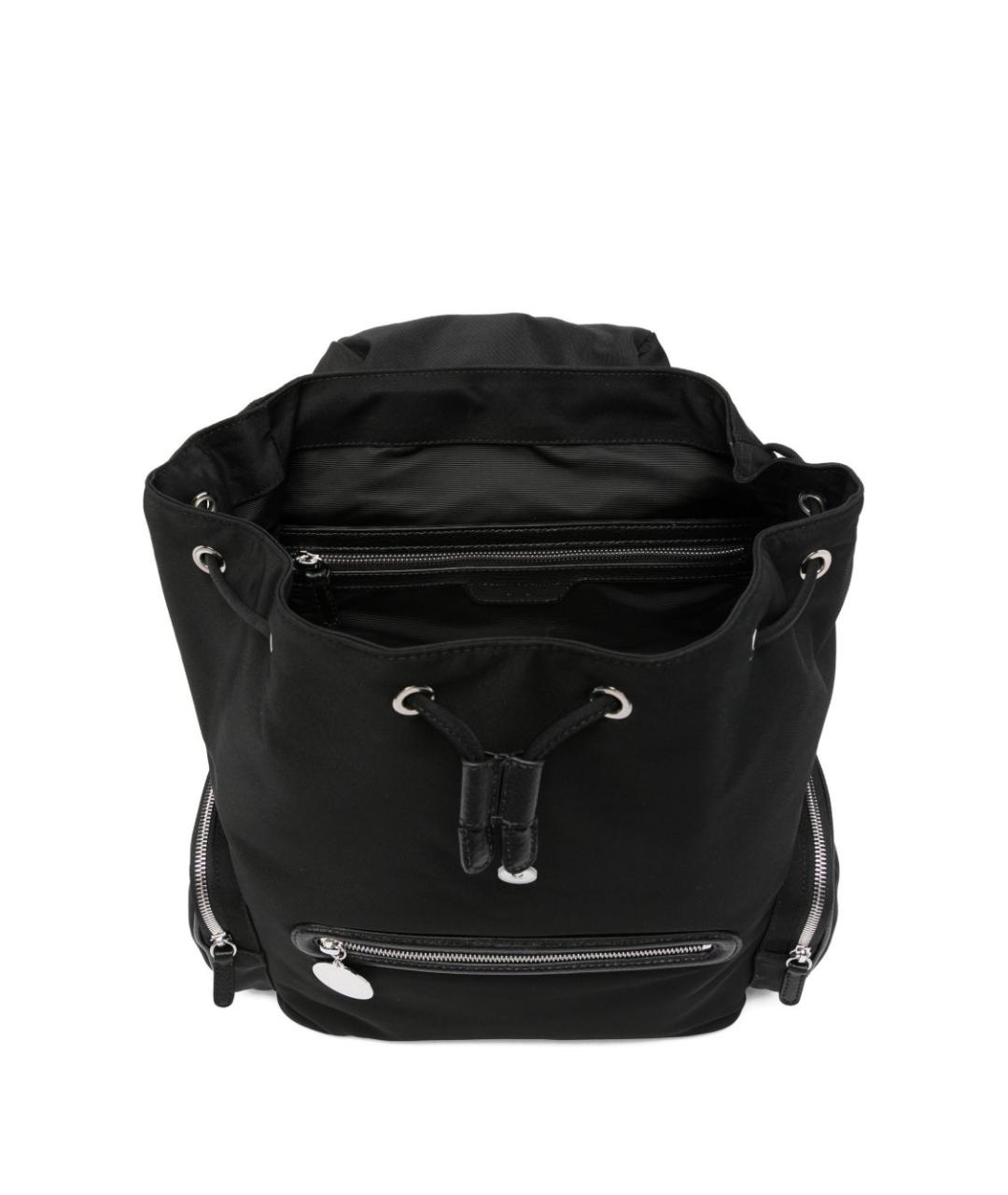 STELLA MCCARTNEY Черный синтетический рюкзак, фото 4
