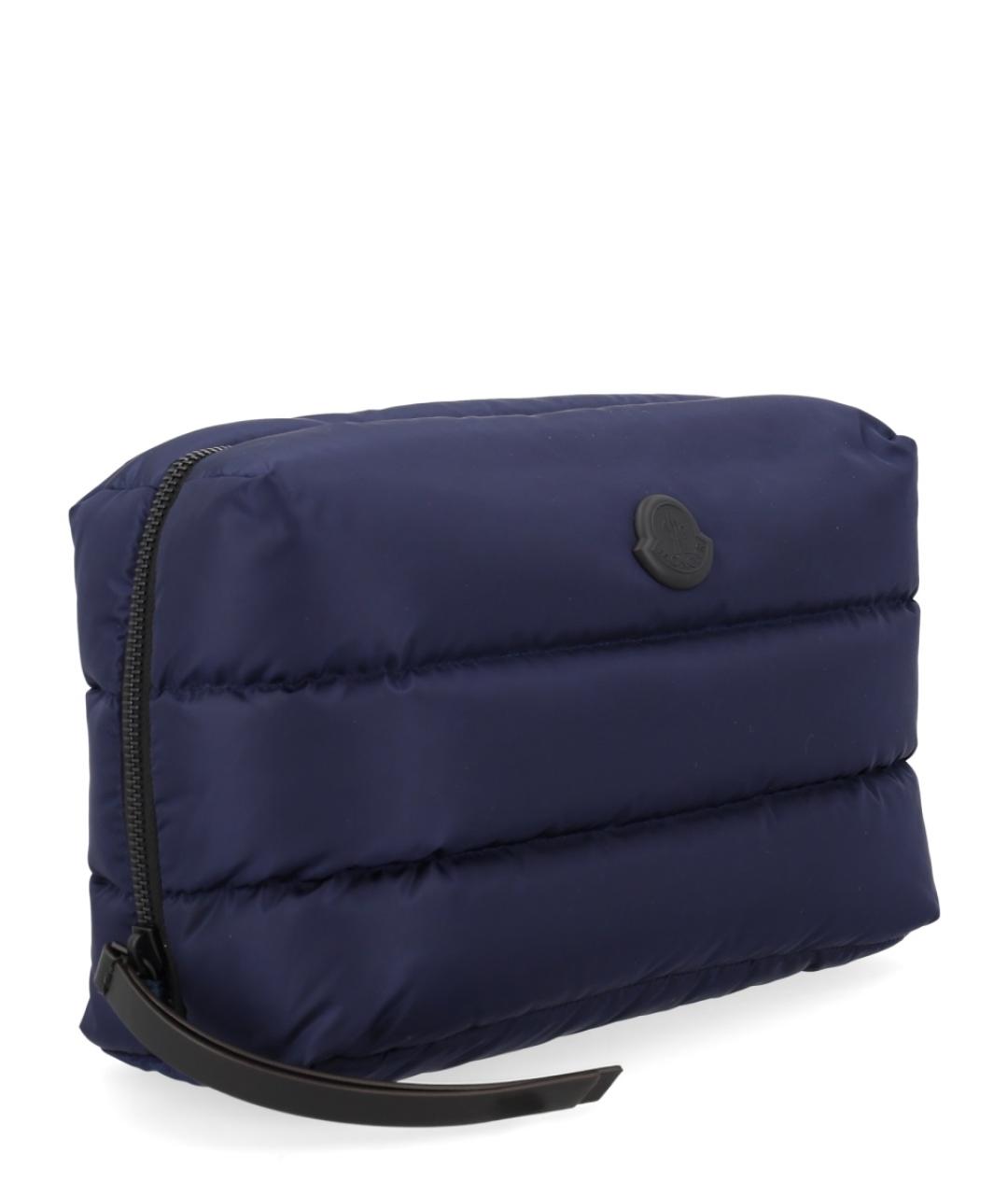 MONCLER Синяя косметичка, фото 3