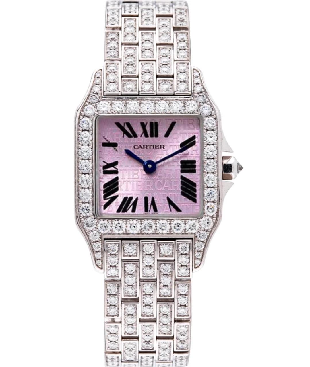CARTIER Розовые часы, фото 1