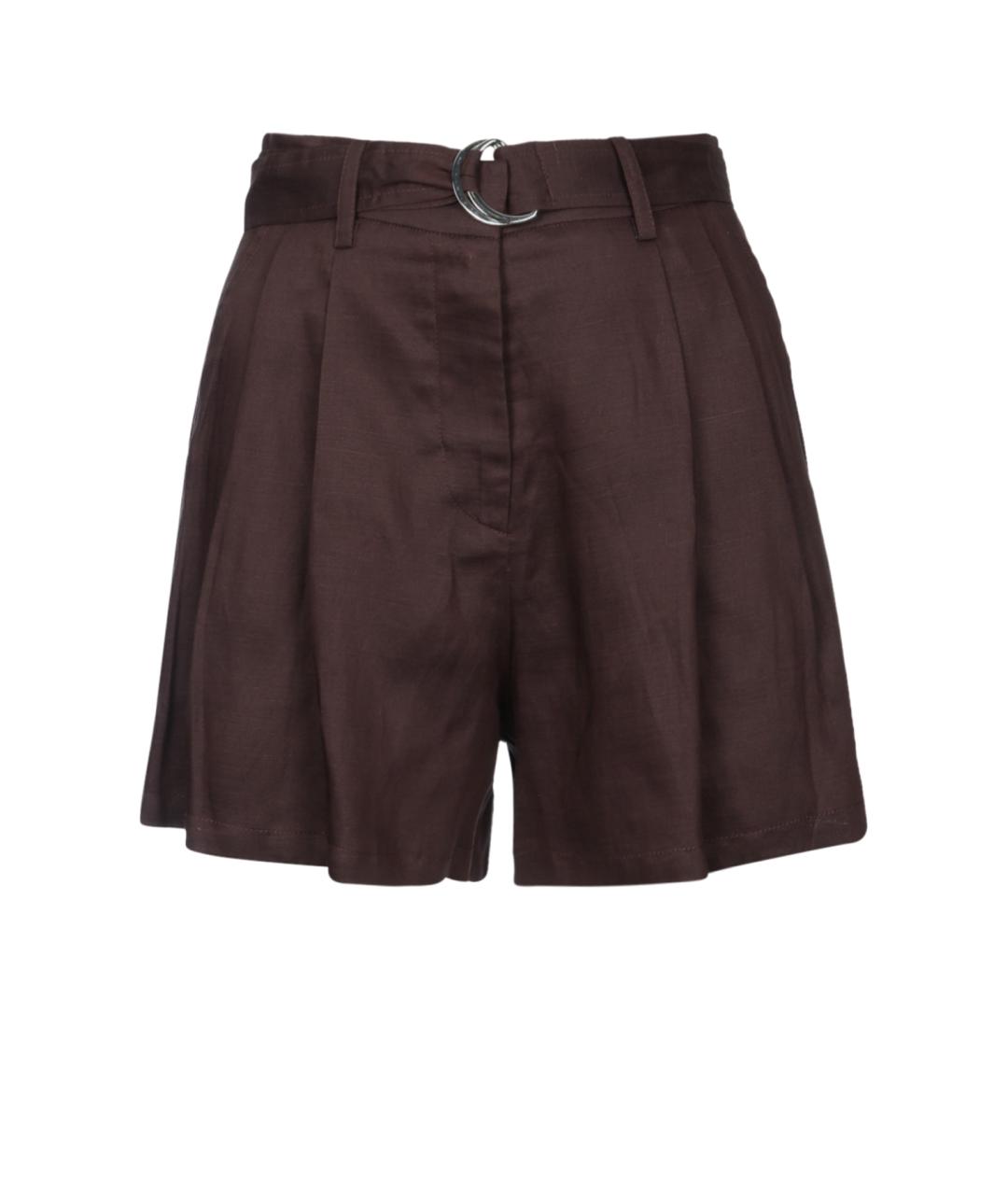 ERMANNO FIRENZE Коричневые шорты, фото 1