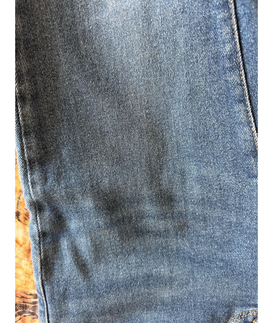 LEVI'S Синие хлопко-эластановые джинсы слим, фото 7