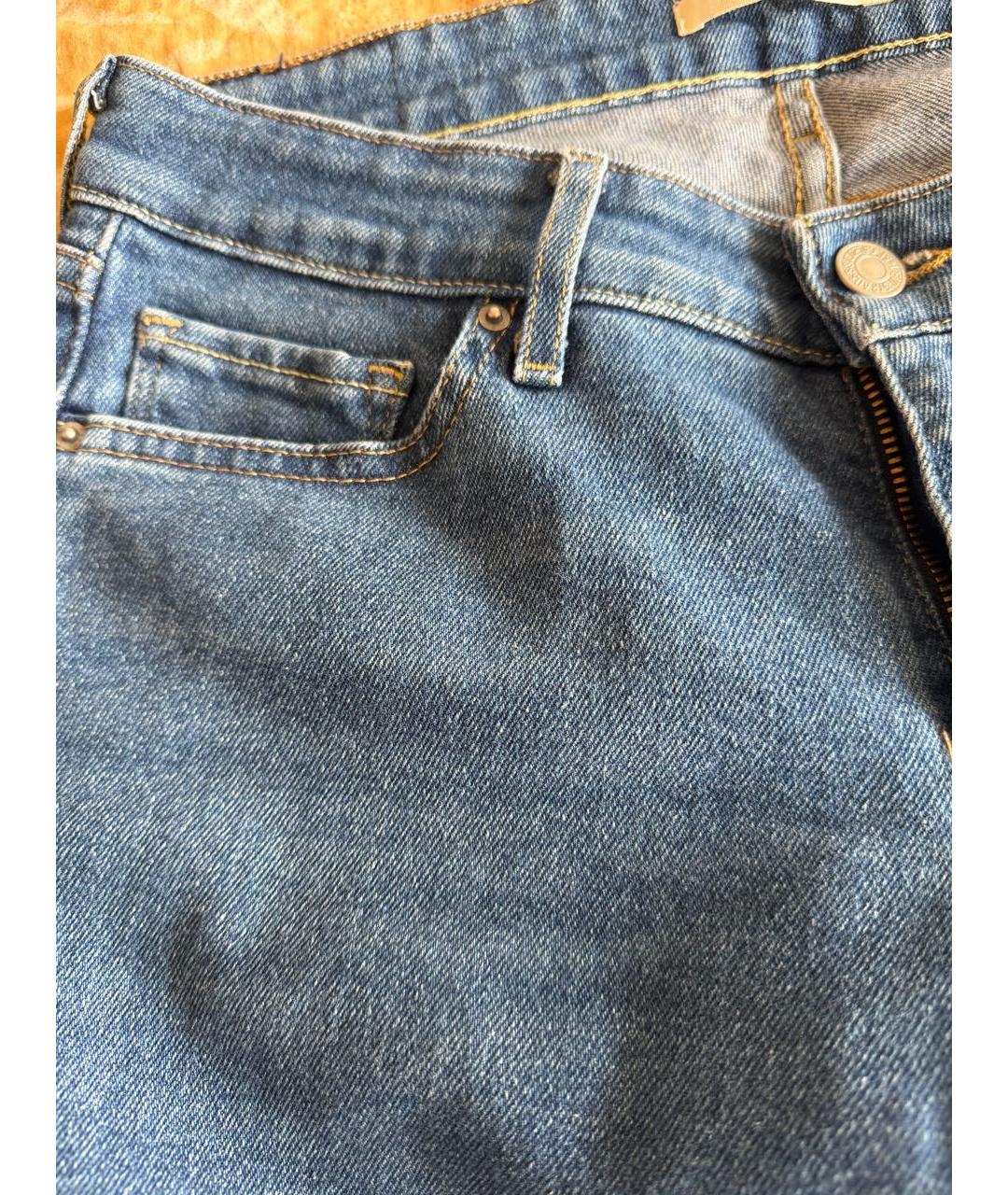 LEVI'S Синие хлопко-эластановые джинсы слим, фото 4