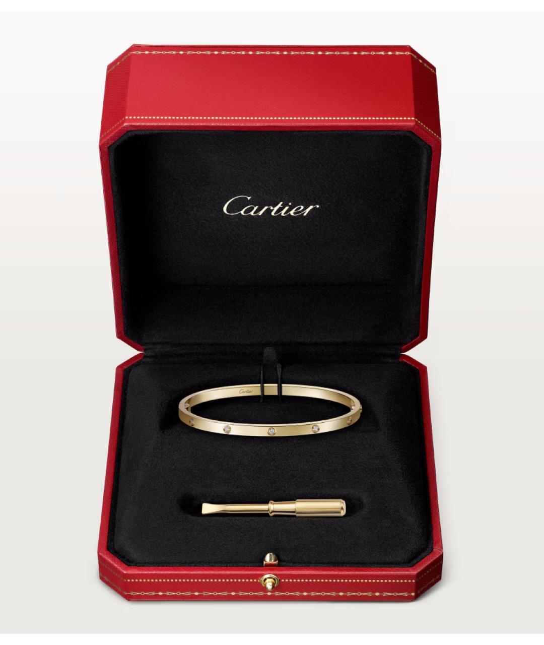 CARTIER Золотой браслет из желтого золота, фото 2