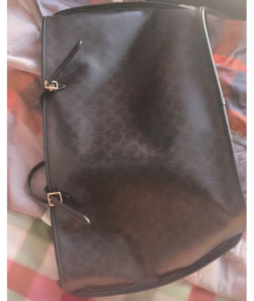 COACH Черная сумка тоут, фото 8