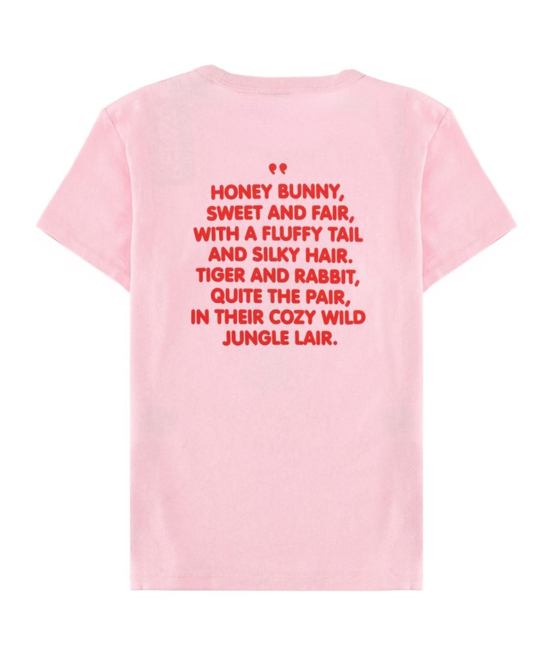 KENZO Розовая хлопковая футболка, фото 2