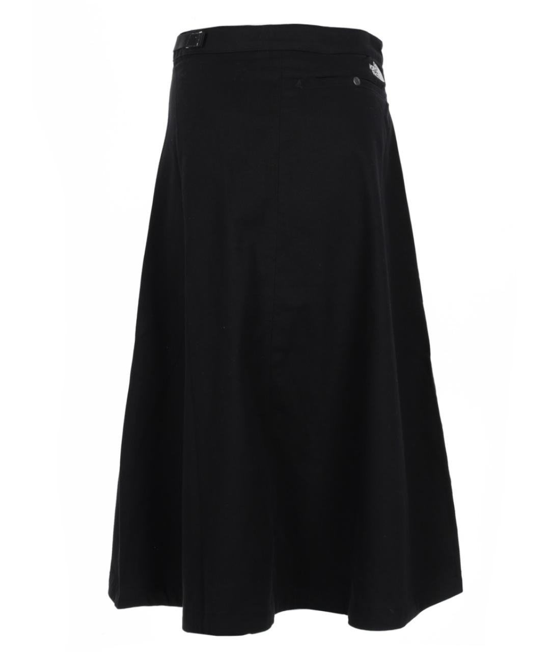 THE NORTH FACE Черная хлопковая юбка миди, фото 2