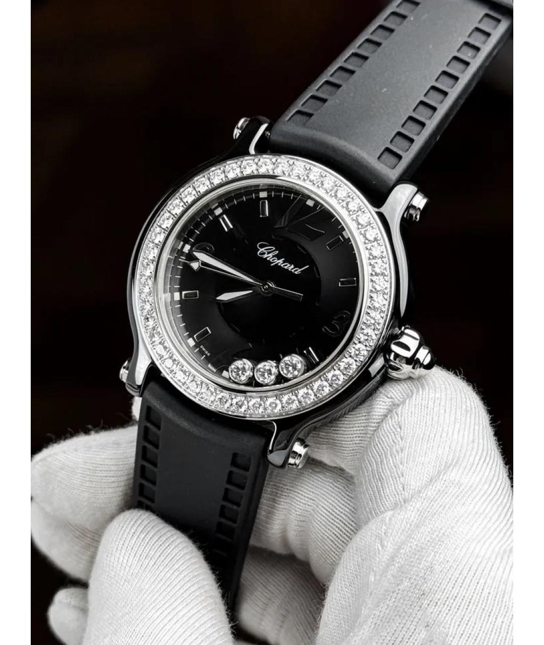 CHOPARD Черные часы, фото 2