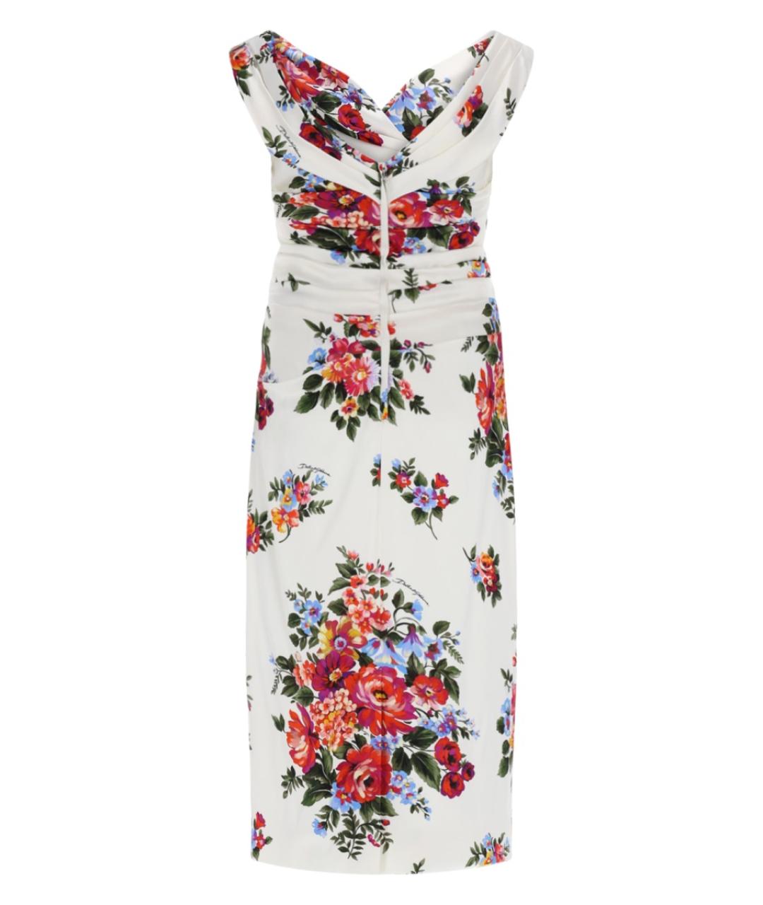 DOLCE&GABBANA Мульти повседневное платье, фото 2