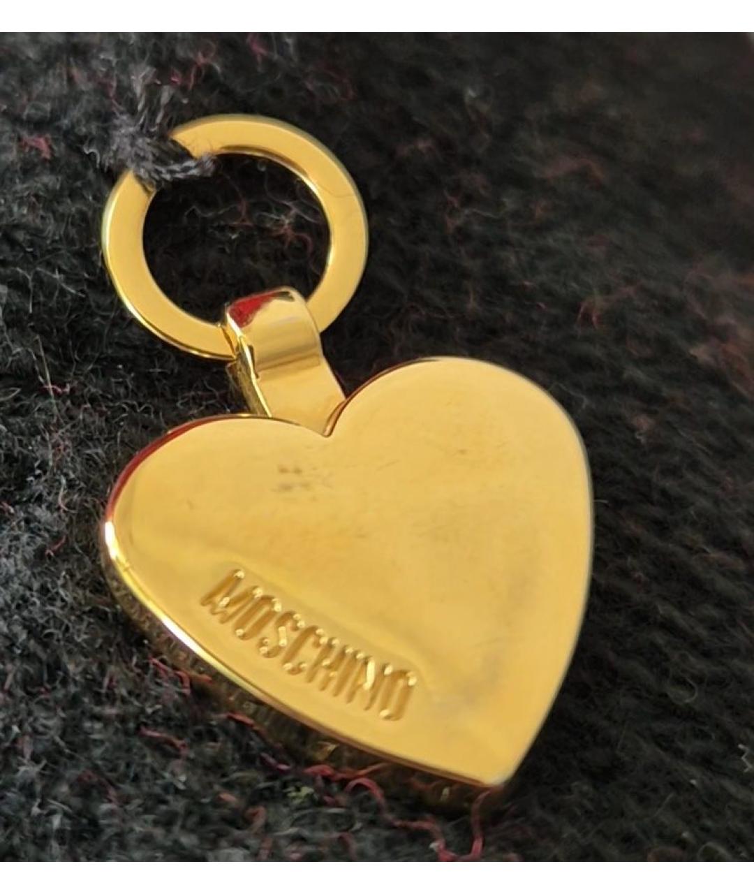 MOSCHINO Красный шерстяной шарф, фото 6