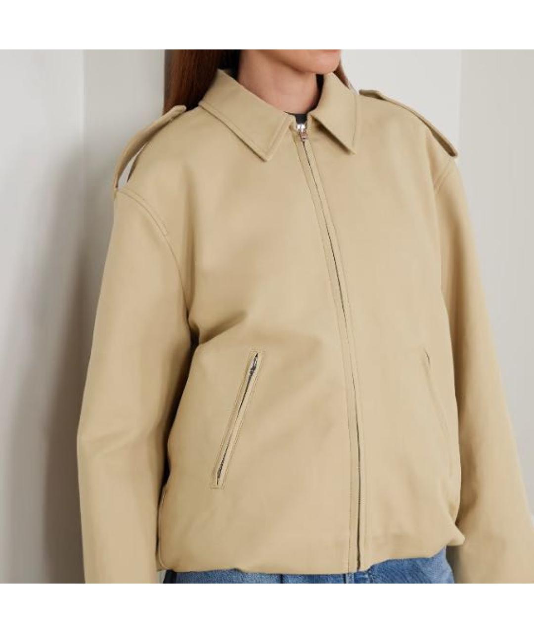 ACNE STUDIOS Бежевый тренч/плащ, фото 3