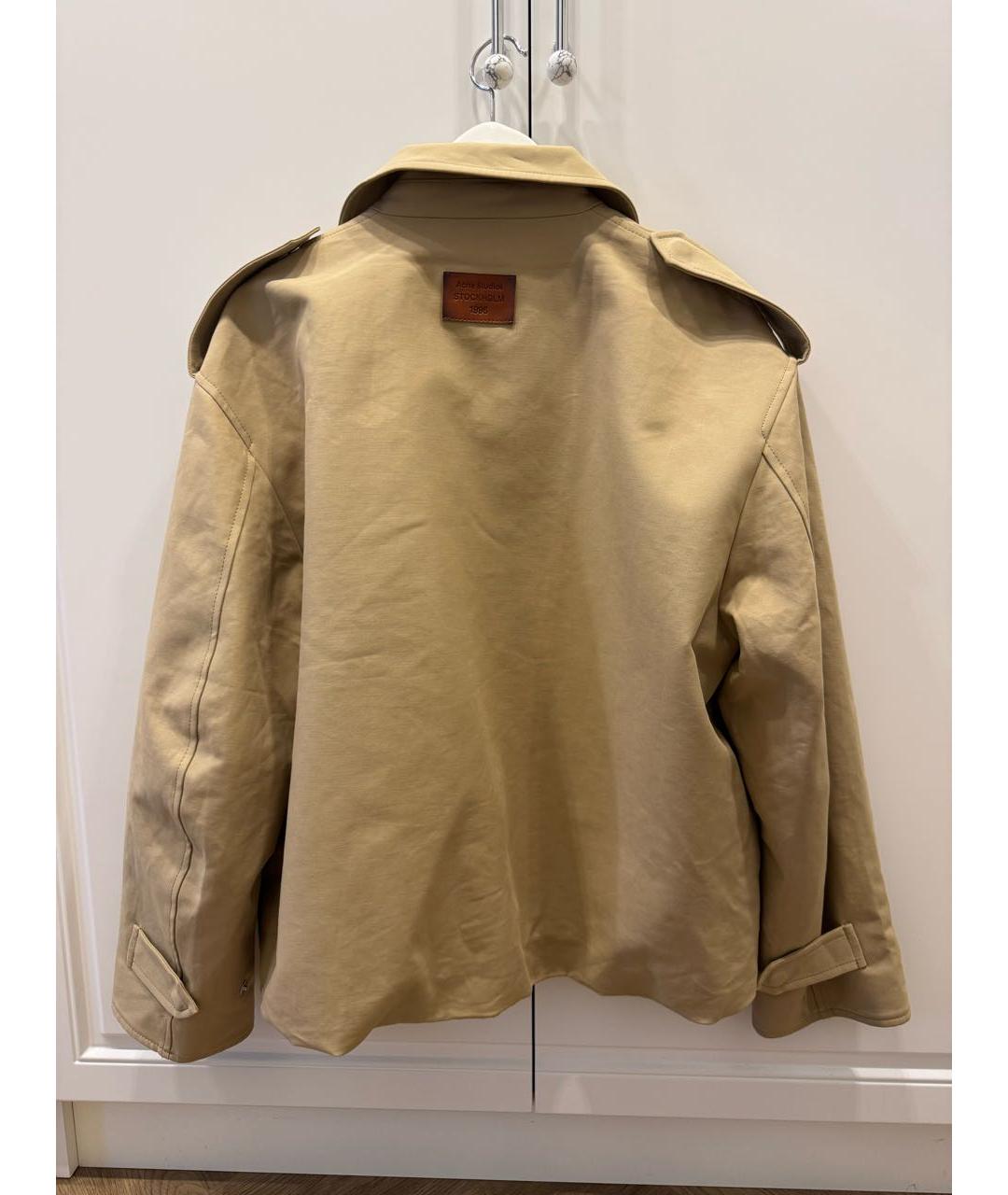 ACNE STUDIOS Бежевый тренч/плащ, фото 7