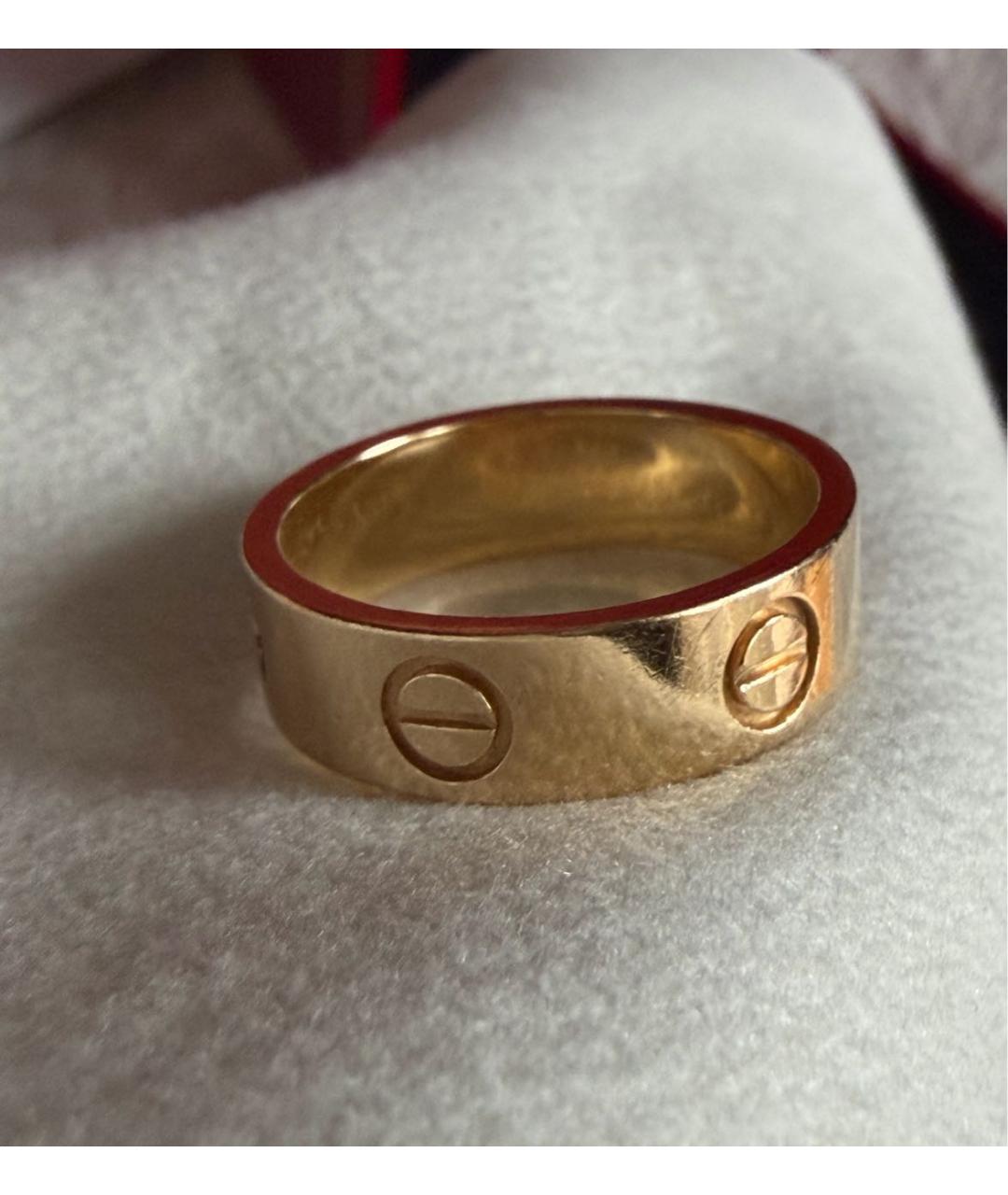 CARTIER Золотое кольцо из желтого золота, фото 8