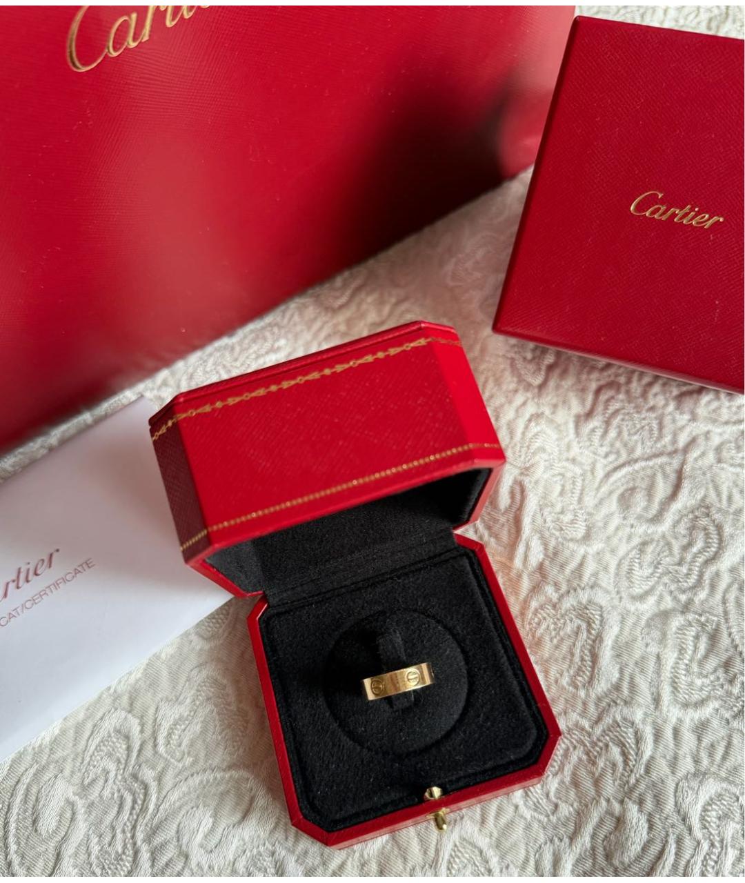 CARTIER Золотое кольцо из желтого золота, фото 2