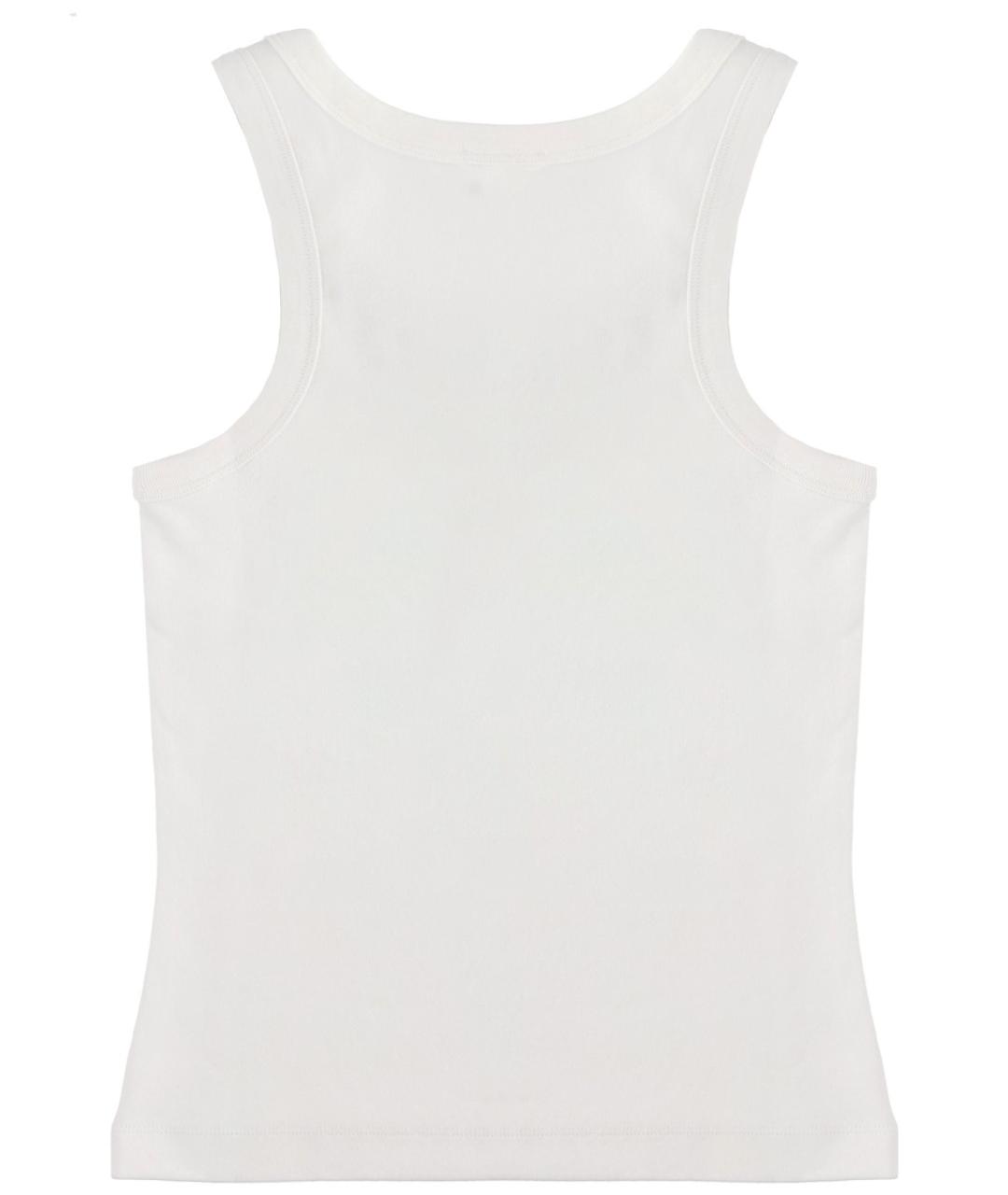 KENZO Белая хлопковая майка, фото 2