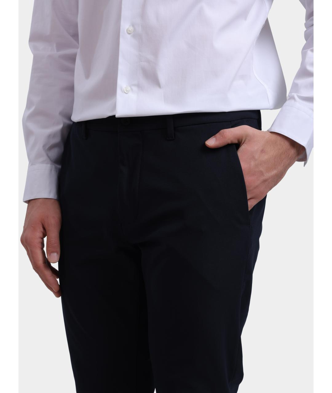 TOMMY HILFIGER Черные повседневные брюки, фото 4