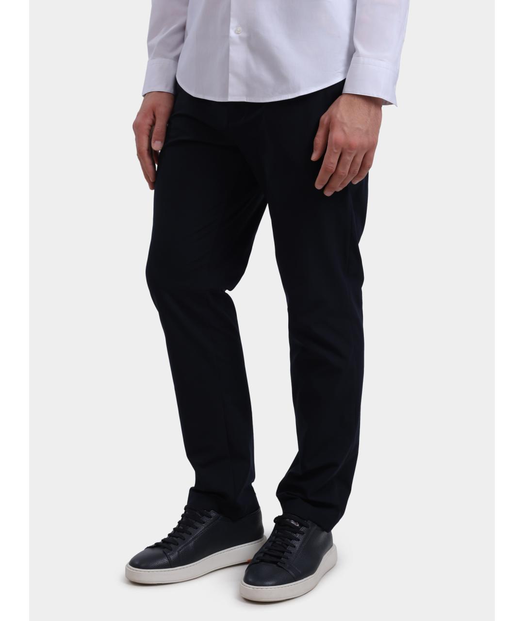 TOMMY HILFIGER Черные повседневные брюки, фото 3