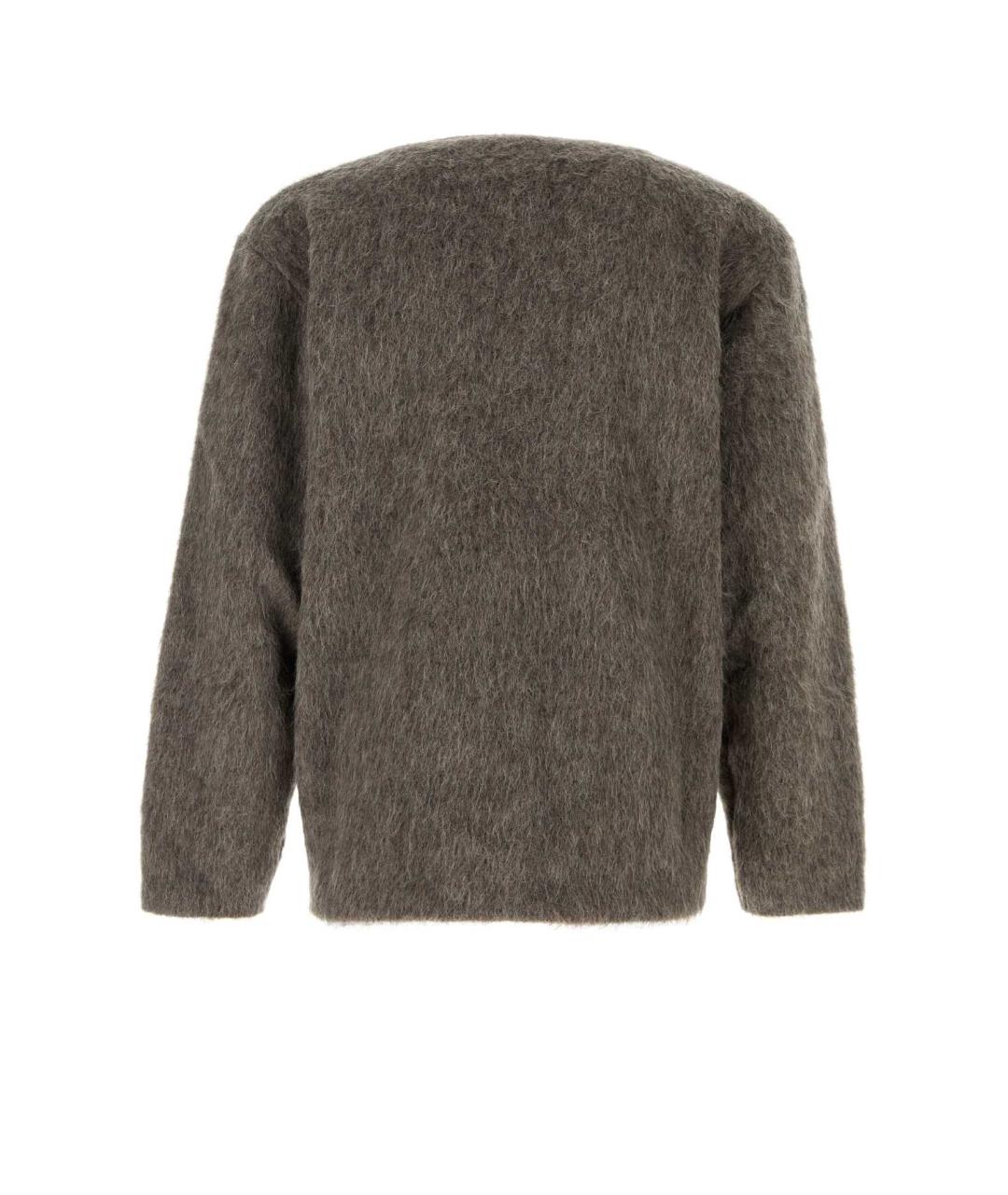 OUR LEGACY Коричневый шерстяной кардиган, фото 2