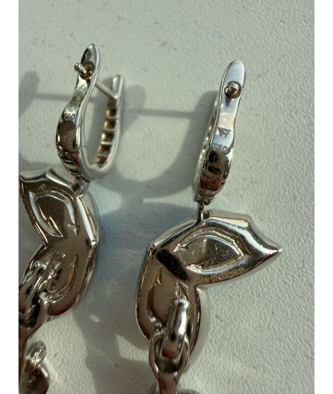 STEPHEN WEBSTER Белые серьги из белого золота, фото 7