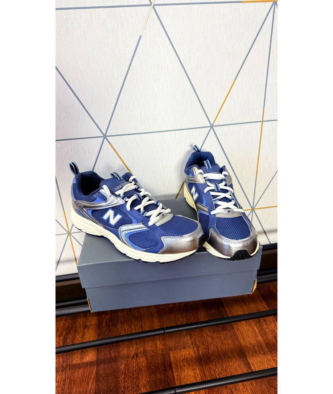 NEW BALANCE Синие низкие кроссовки / кеды, фото 5