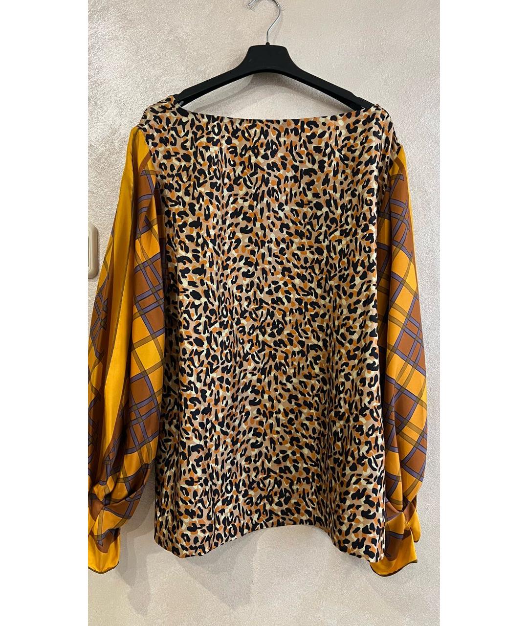 DRIES VAN NOTEN Мульти шелковая блузы, фото 2