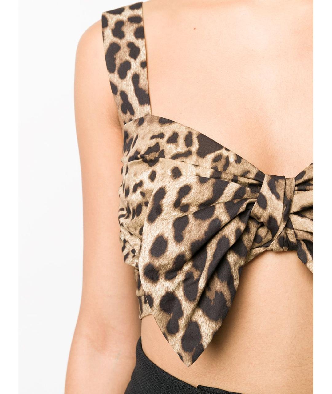 DOLCE&GABBANA Мульти хлопковая майка, фото 2