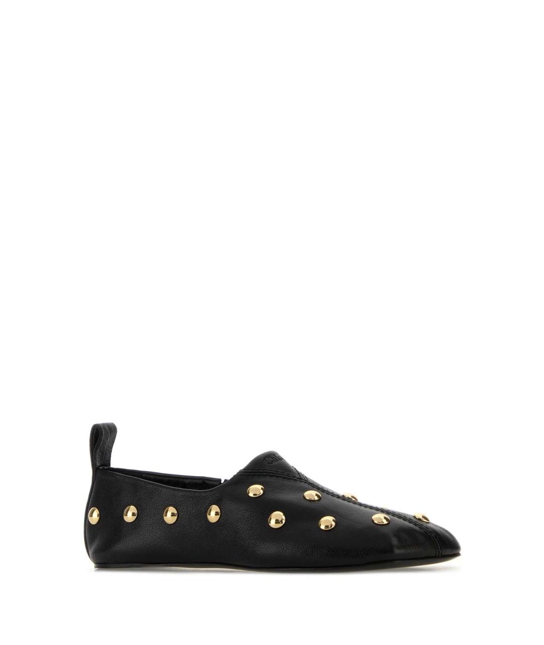 CHLOE Черные кожаные балетки, фото 2