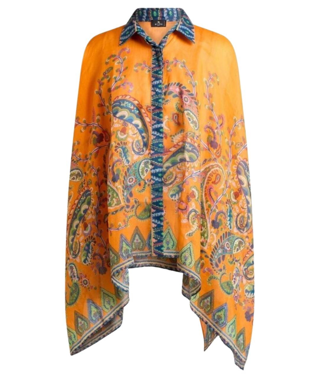 ETRO Оранжевая рубашка, фото 1