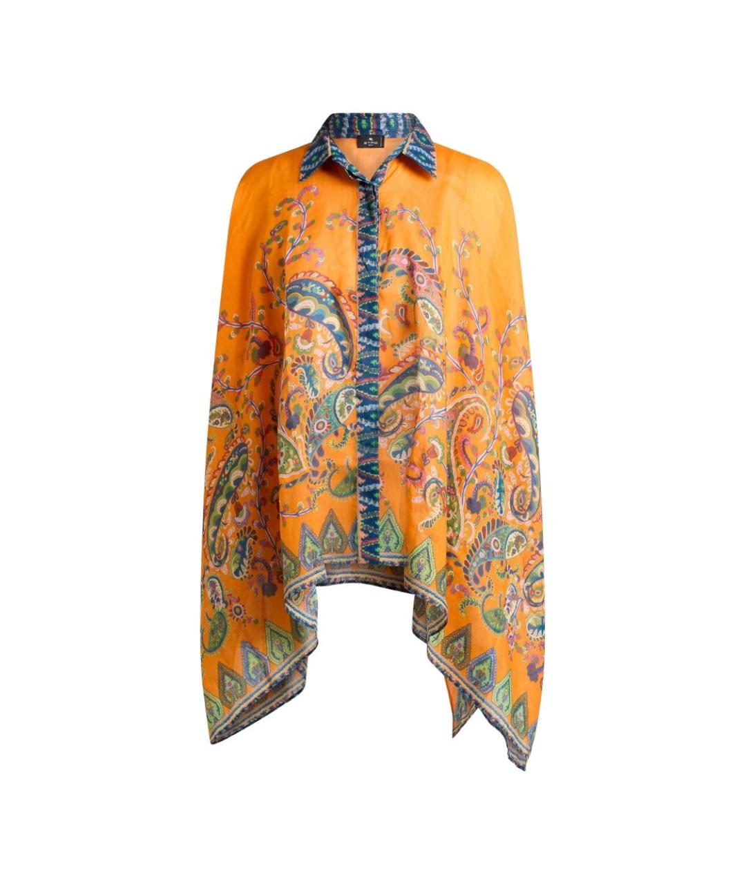 ETRO Оранжевая рубашка, фото 3