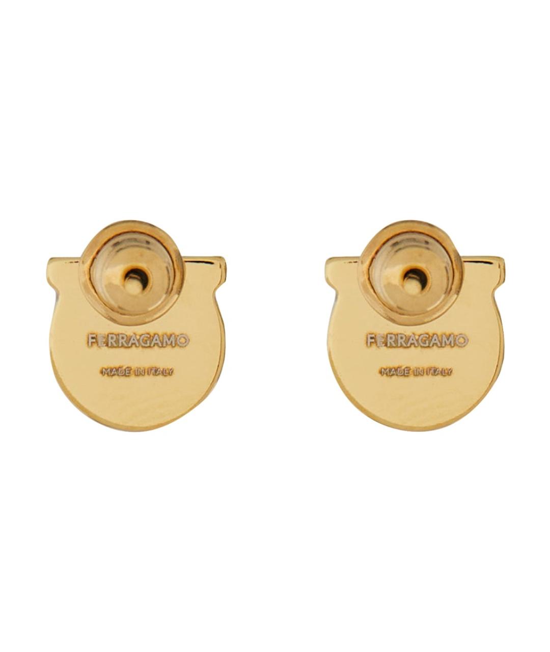 FERRAGAMO Золотые серьги, фото 2