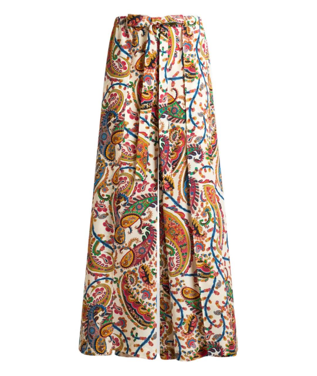 ETRO Мульти вискозные прямые брюки, фото 1