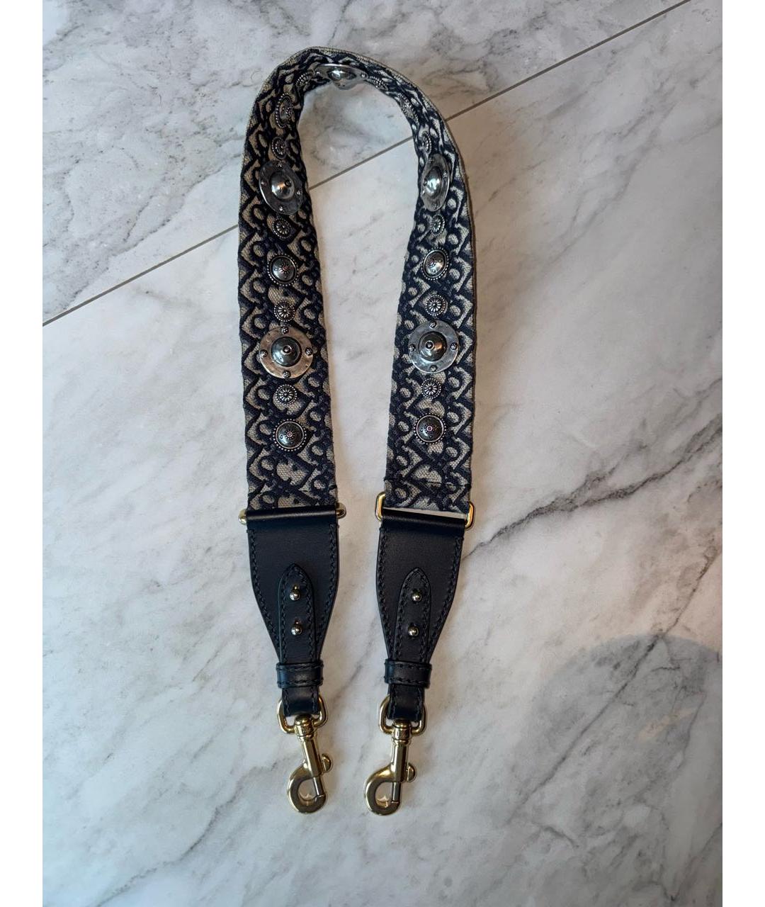 CHRISTIAN DIOR Черная кожаная сумка с короткими ручками, фото 7