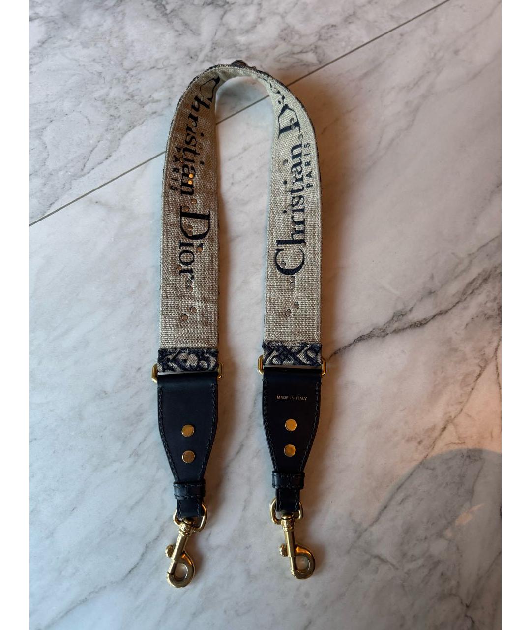 CHRISTIAN DIOR Черная кожаная сумка с короткими ручками, фото 8