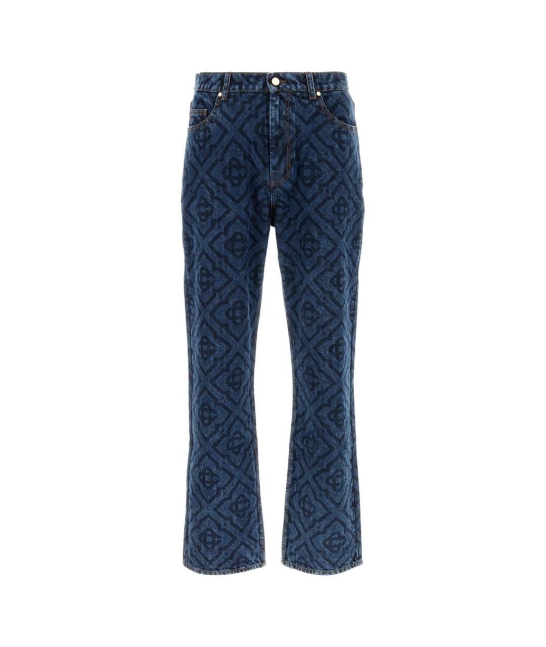 CASABLANCA Мульти хлопковые прямые джинсы, фото 1