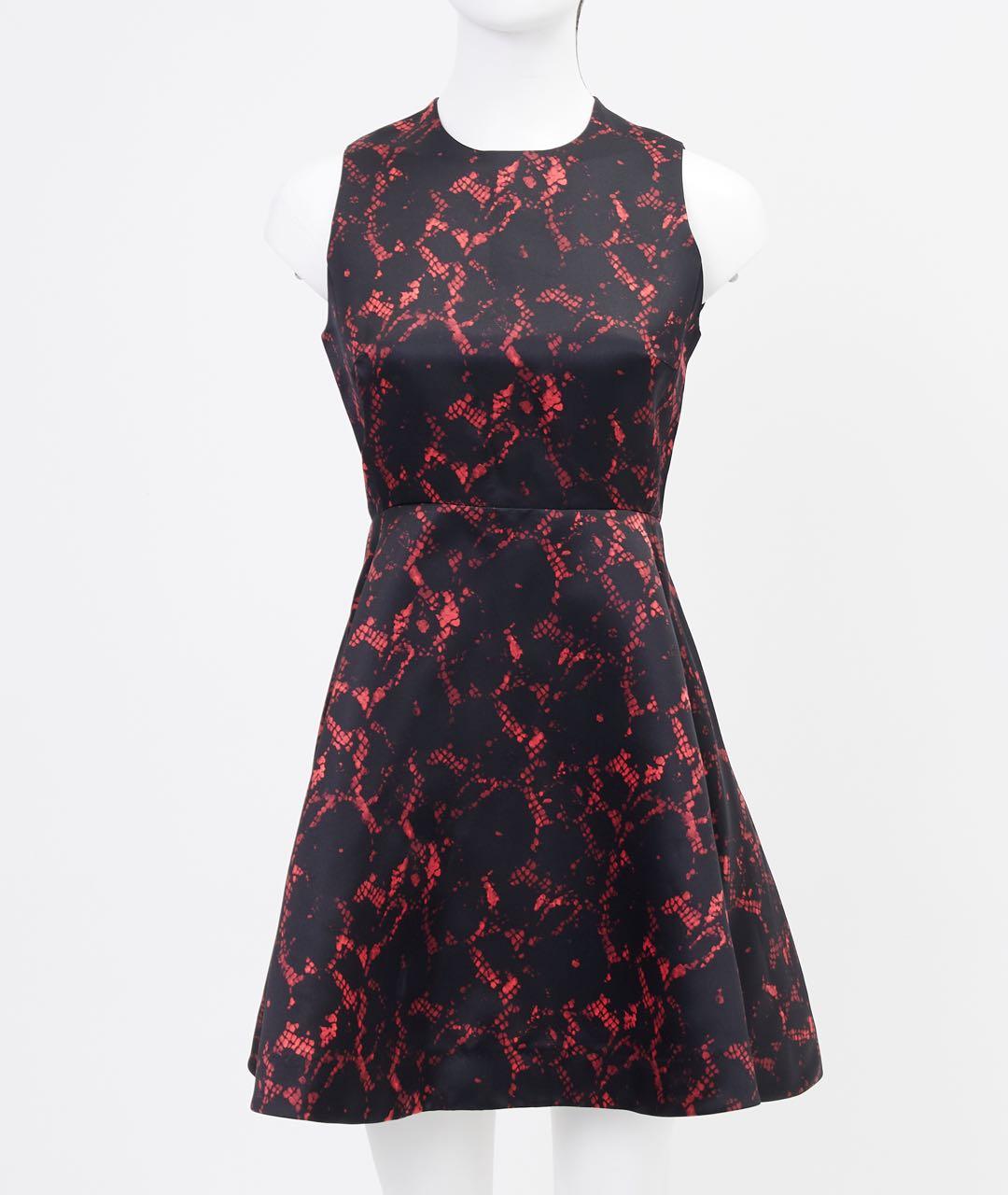 LOUIS VUITTON Черное шелковое повседневное платье, фото 5