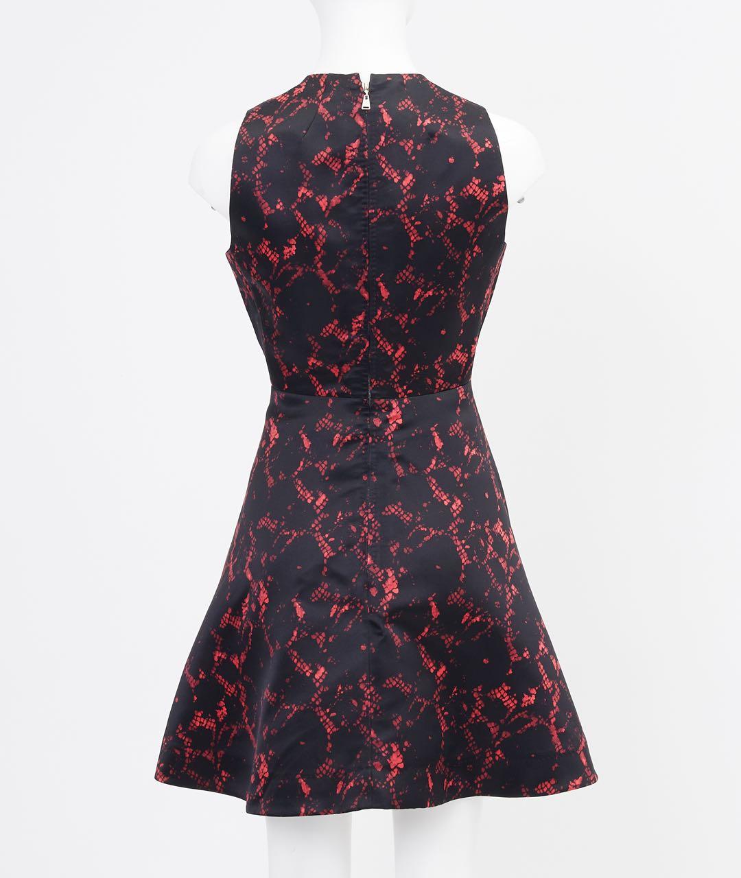 LOUIS VUITTON Черное шелковое повседневное платье, фото 2