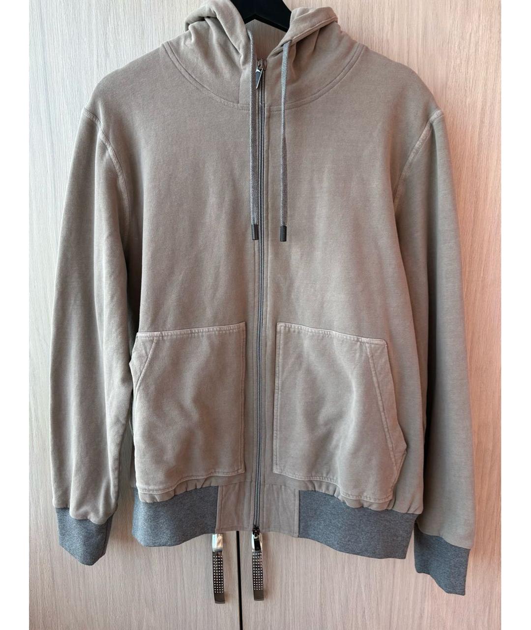 CAPOBIANCO Бежевый кашемировый спортивный костюм, фото 2