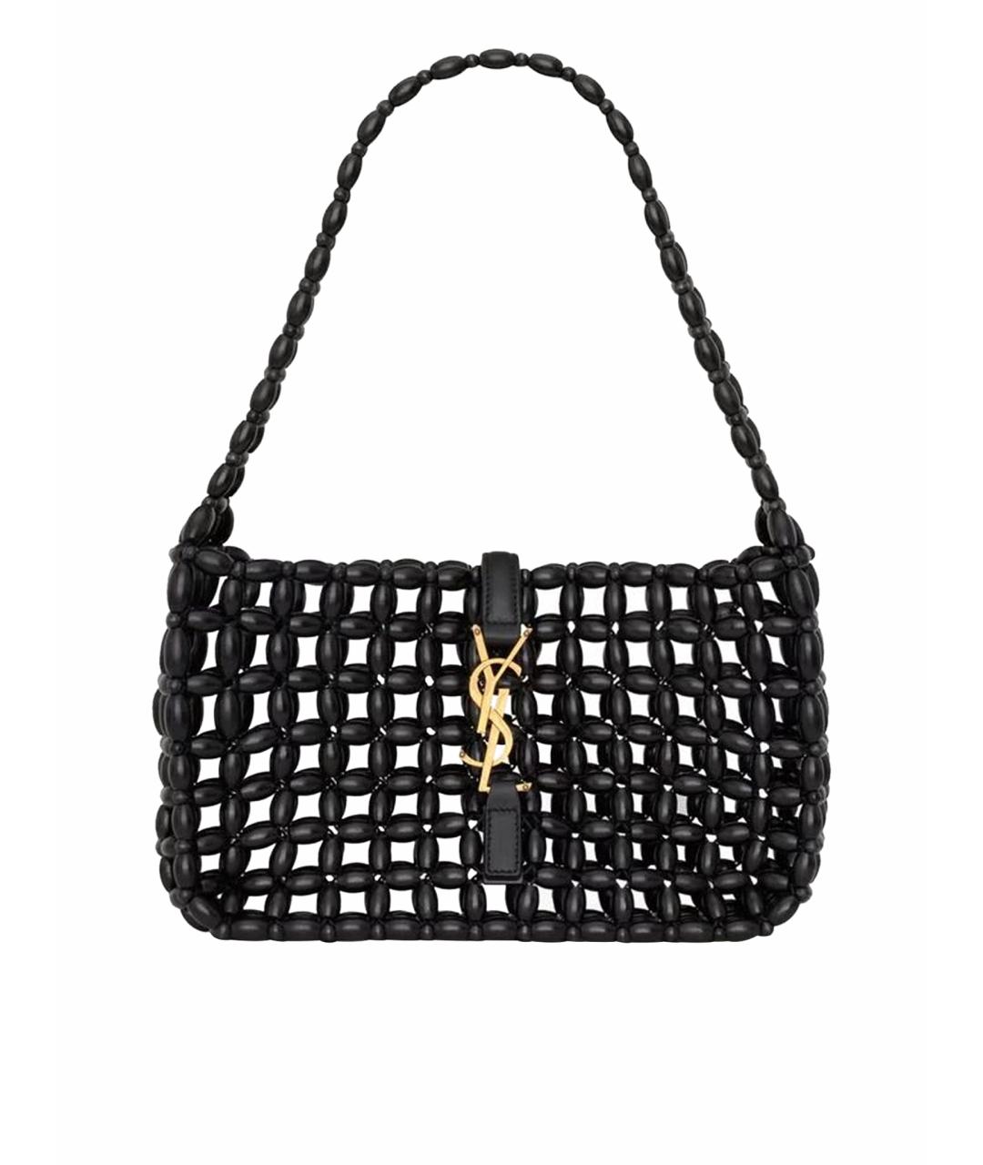 SAINT LAURENT Черная сумка с короткими ручками, фото 1