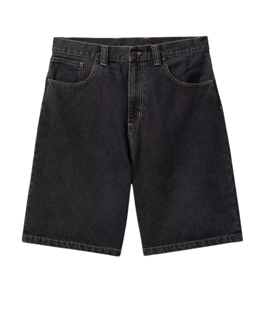 CARHARTT WIP Черные деним шорты, фото 1