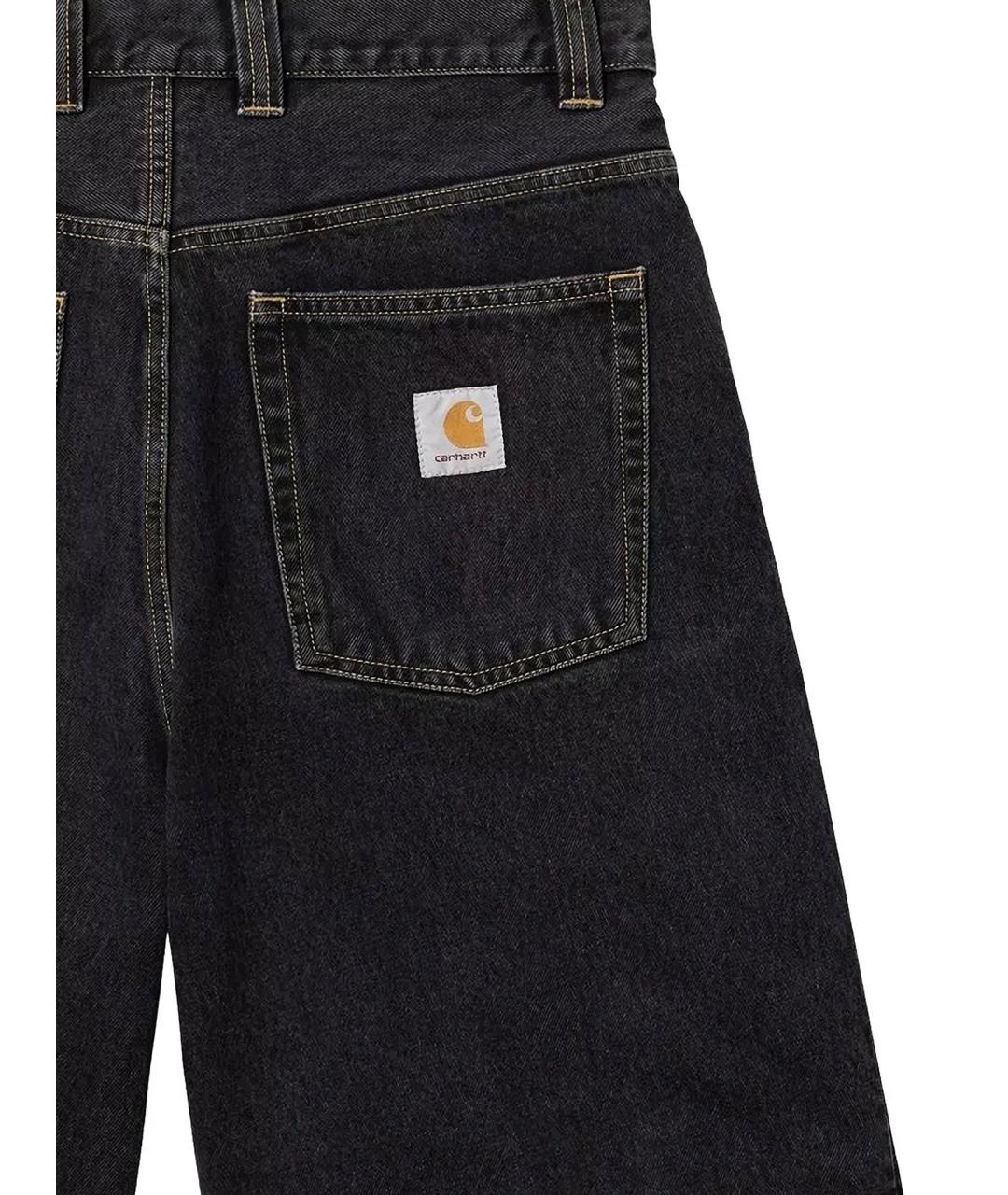 CARHARTT WIP Черные деним шорты, фото 3