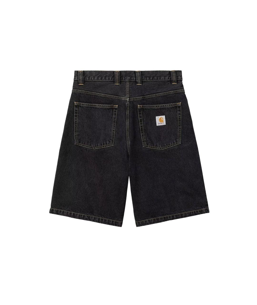 CARHARTT WIP Черные деним шорты, фото 2