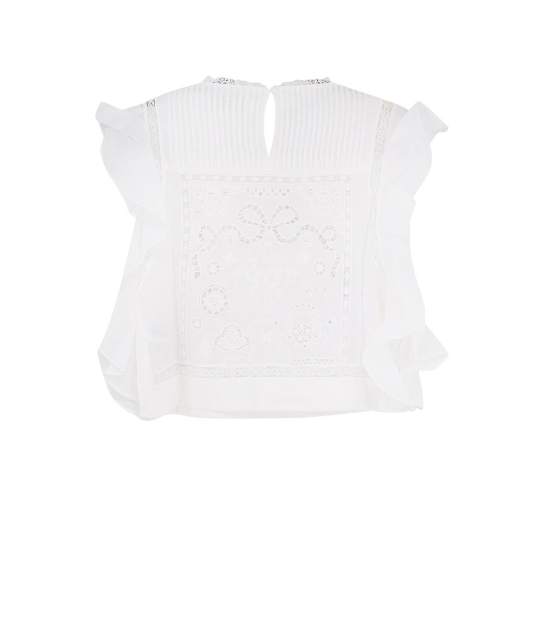 SELF-PORTRAIT Белая футболка, фото 2