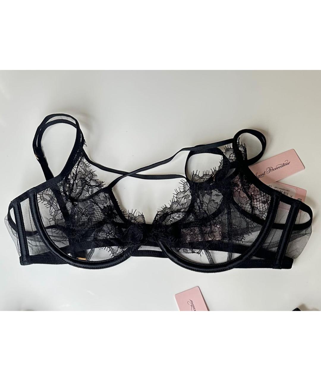 AGENT PROVOCATEUR Черный бюстгалтеры, фото 2