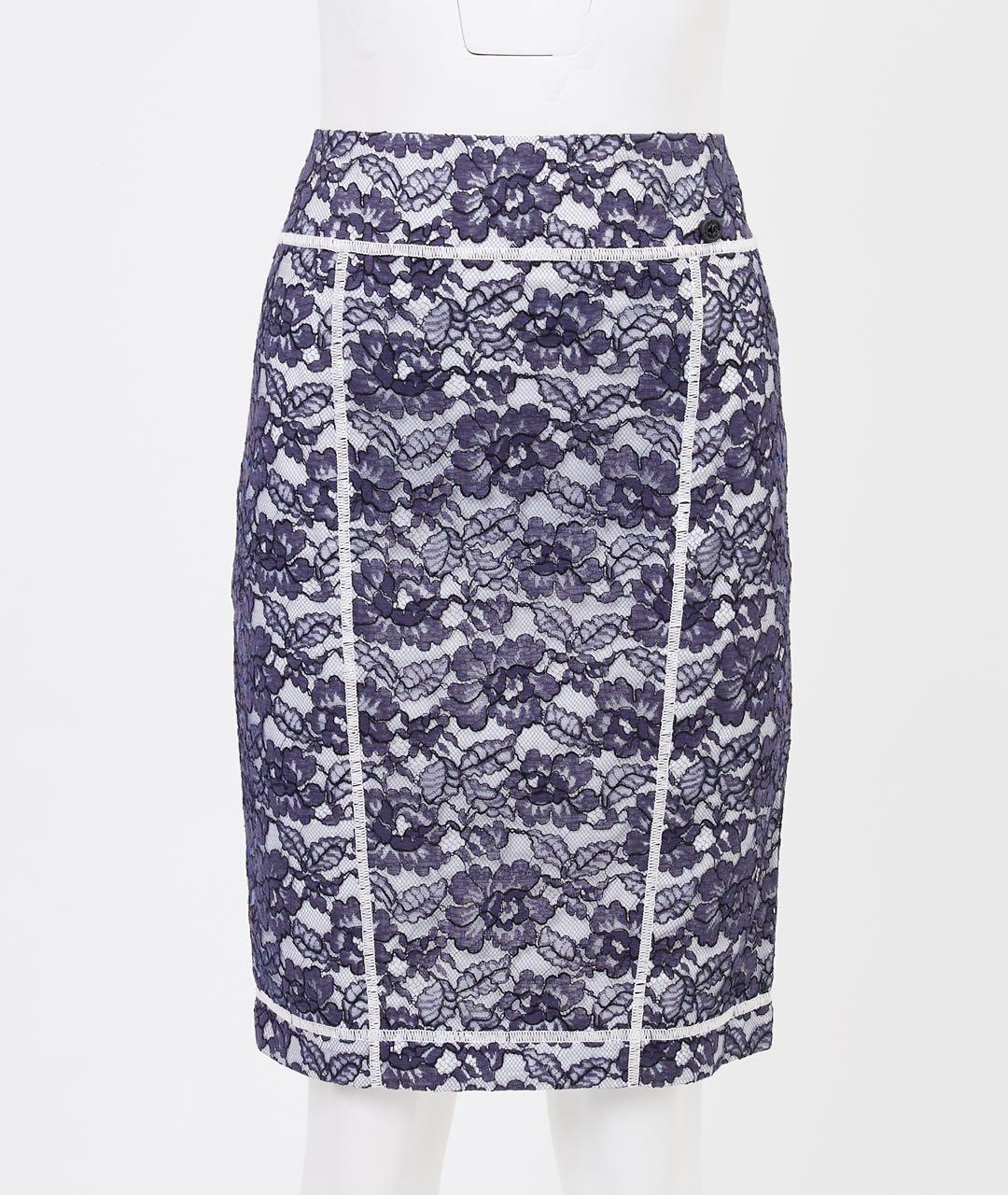 CHANEL Белый хлопковый костюм с юбками, фото 2