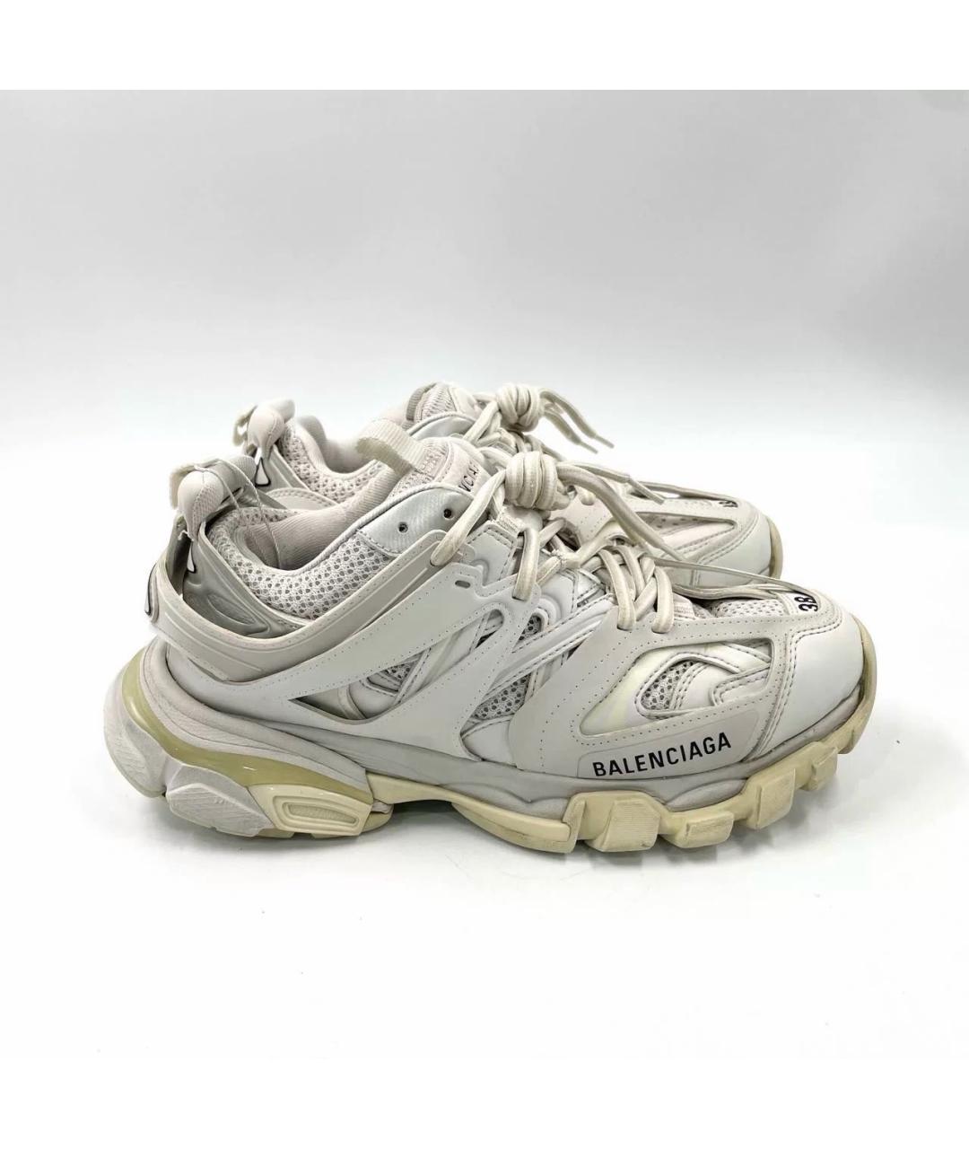 BALENCIAGA Белые кроссовки, фото 5