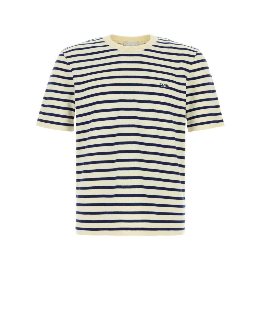 PRADA Мульти хлопковая футболка, фото 3
