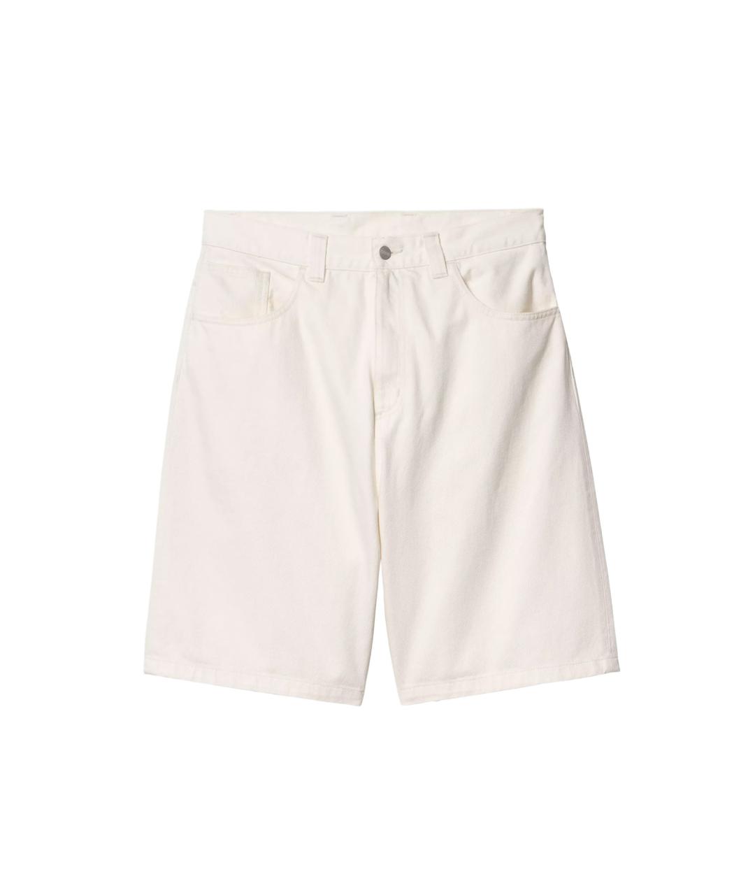 CARHARTT WIP Белые хлопковые шорты, фото 1