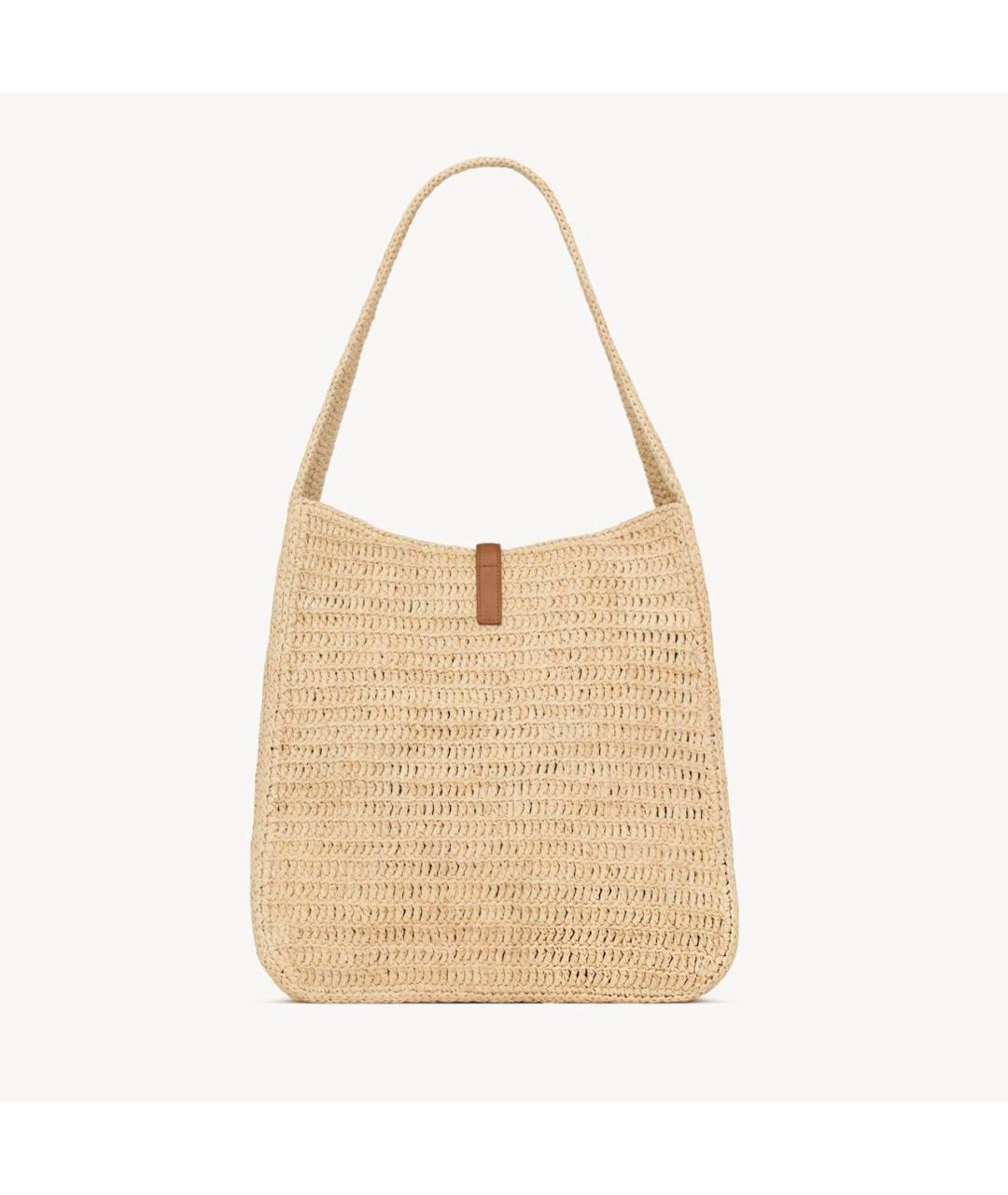 SAINT LAURENT Бежевая пляжная сумка, фото 2